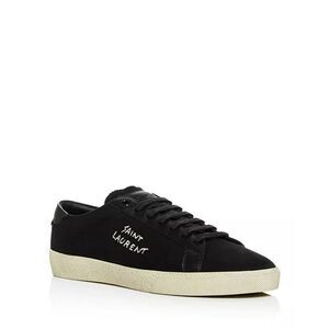 Saint Laurent Court Classic SL/06 sneaker size 38 in black